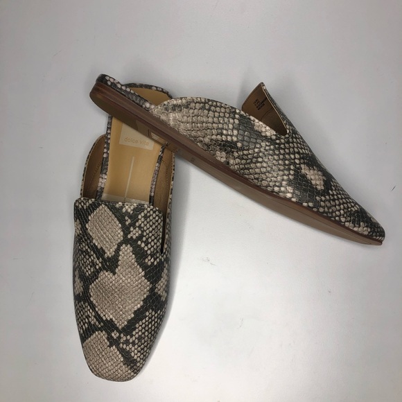 Dolce Vita Bree Snake Embossed Mule - Picture 4 of 9
